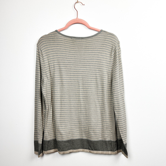 Orly Grey & Black Striped Long Sleeve - Picture 10 of 10